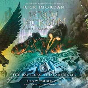 The Battle of the Labyrinth: Percy Jackson and the Olympians, Book 4 audiobook cover