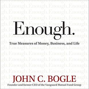 Enough: True Measures of Money, Business, and Life audiobook cover