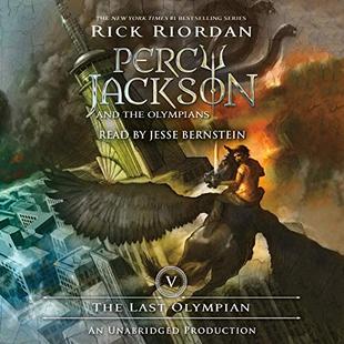 The Last Olympian: Percy Jackson and the Olympians, Book 5 audiobook cover