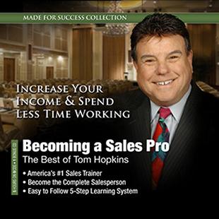 Becoming a Sales Pro: The Best of Tom Hopkins: Made for Success Collection audiobook cover