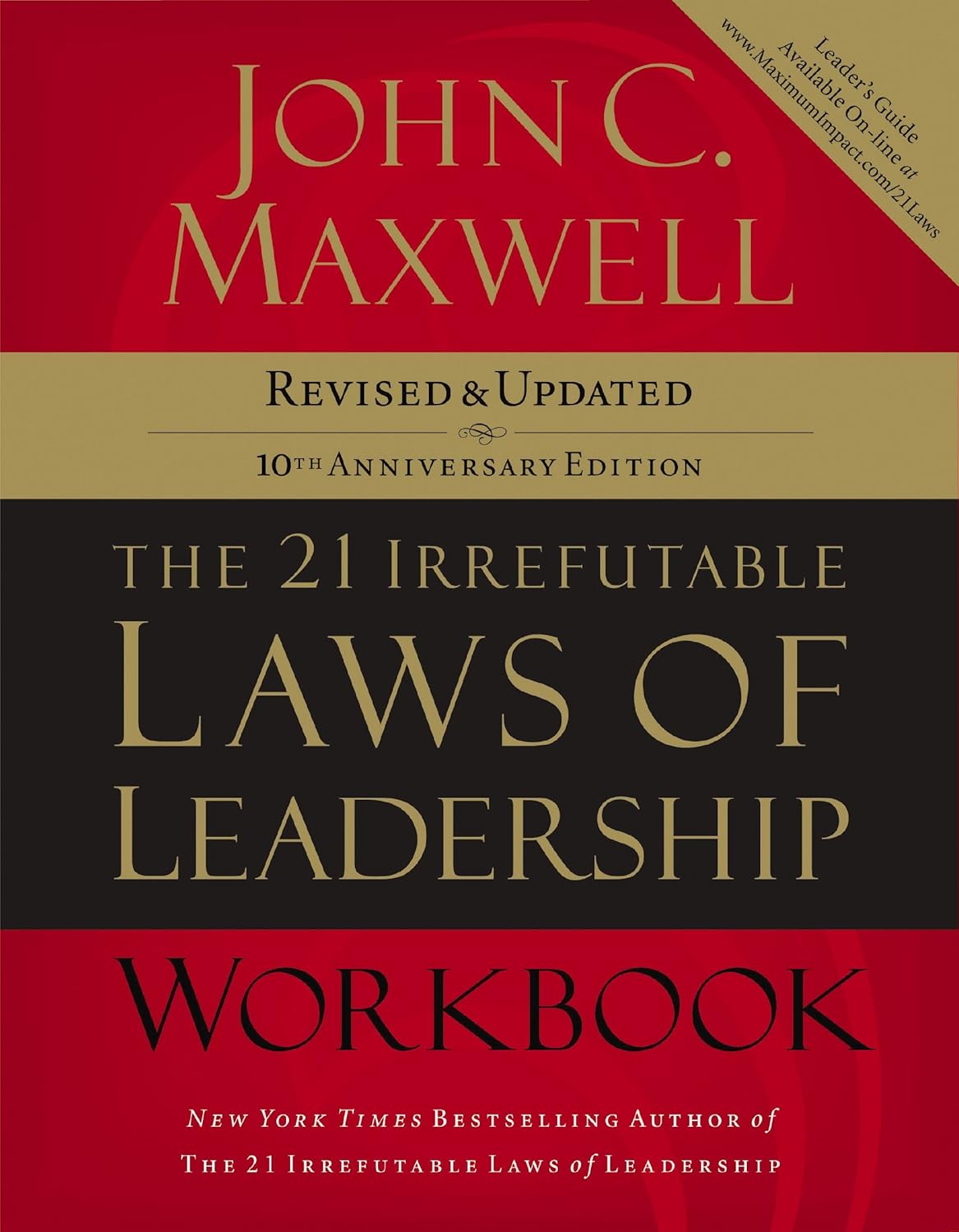 The 21 Irrefutable Laws of Leadership Workbook: Revised and Updated audiobook cover