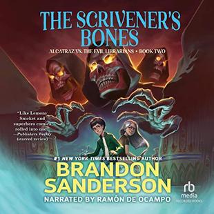 The Scrivener's Bones: Alcatraz, Book 2 audiobook cover
