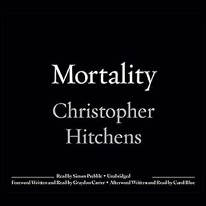 Mortality audiobook cover