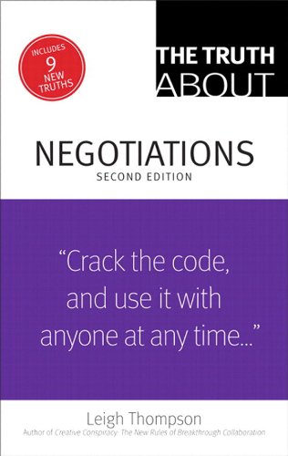 The Truth About Negotiations audiobook cover