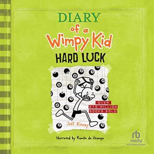 Diary of a Wimpy Kid: Hard Luck audiobook cover