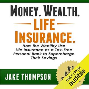 Money. Wealth. Life Insurance.: How the Wealthy Use Life Insurance as a Tax-Free Personal Bank to Supercharge Their Savings audiobook cover