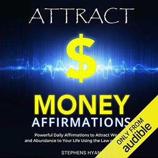 Attract Money Affirmations: Powerful Daily Affirmations to Attract Wealth and Abundance to Your Life Using the Law of Attraction audiobook cover