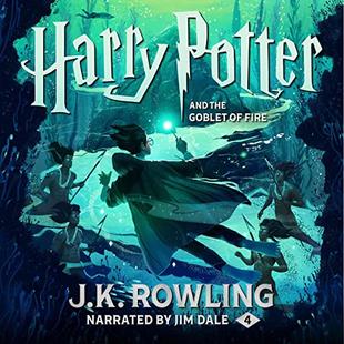Harry Potter and the Goblet of Fire, Book 4 audiobook cover