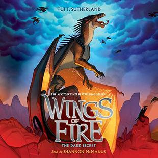 The Dark Secret: Wings of Fire, Book 4 audiobook cover