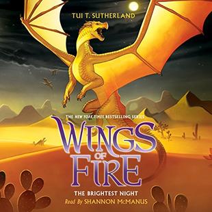 The Brightest Night: Wings of Fire, Book 5 audiobook cover