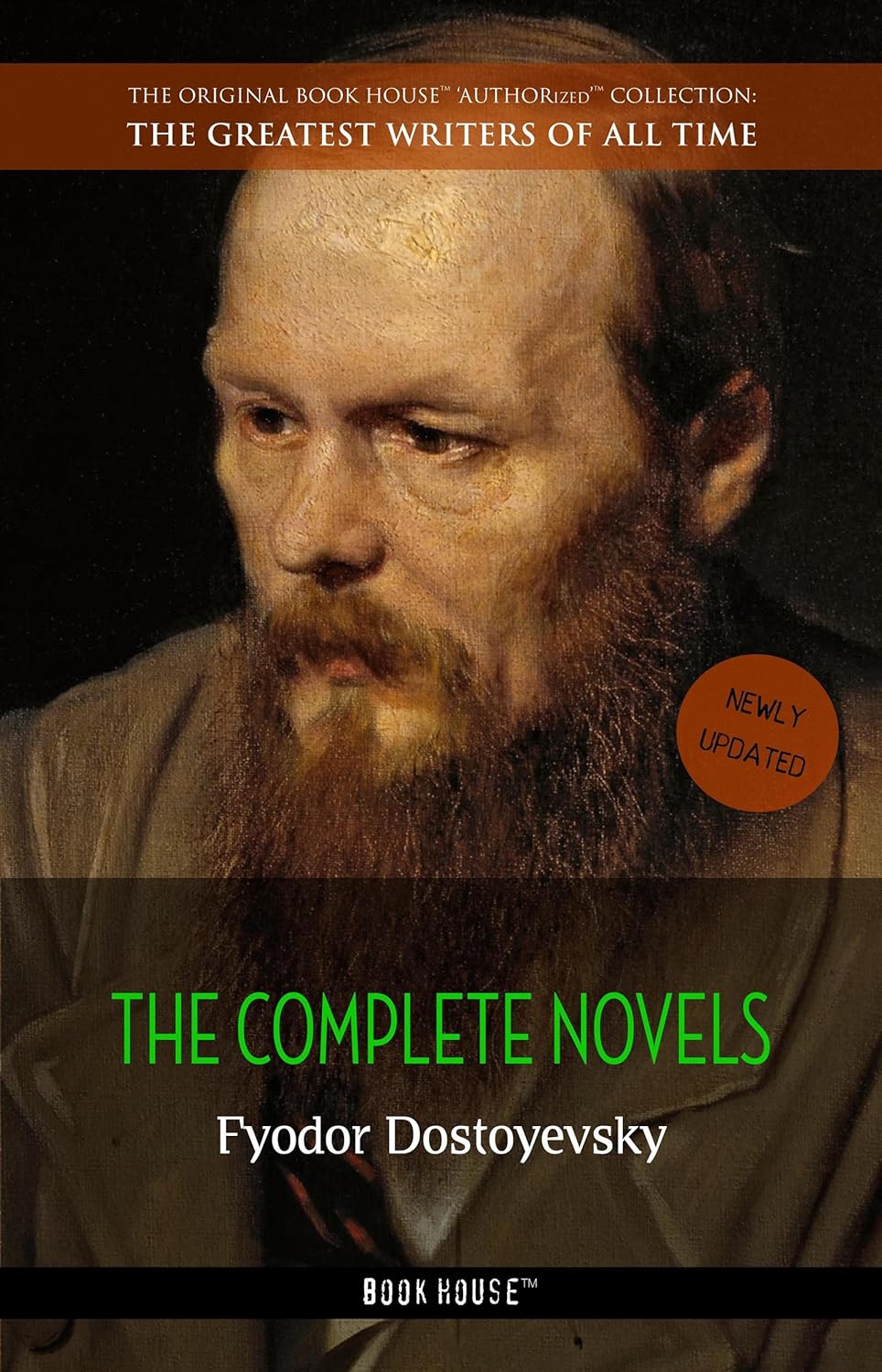 Fyodor Dostoyevsky: The Complete Novels (The Greatest Writers of All Time Book 38) audiobook cover
