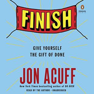 Finish: Give Yourself the Gift of Done audiobook cover