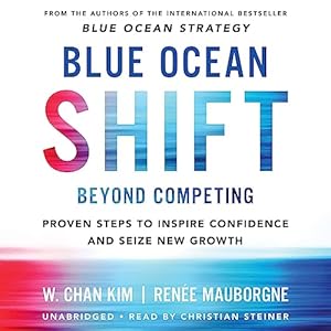 Blue Ocean Shift: Beyond Competing - Proven Steps to Inspire Confidence and Seize New Growth audiobook cover