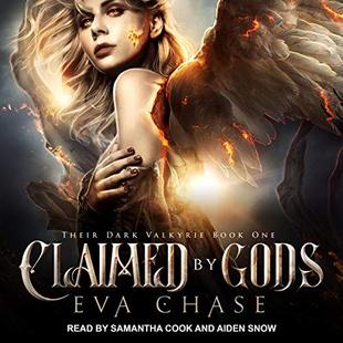 Claimed by Gods: A Reverse Harem Urban Fantasy: Their Dark Valkyrie Series, Book 1 audiobook cover