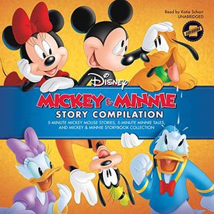 Mickey & Minnie Story Compilation: 5-Minute Mickey Mouse Stories, 5-Minute Minnie Tales, and Mickey & Minnie Storybook Collection: The 5-Minute Stories Series audiobook cover