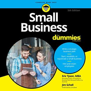 Small Business for Dummies: 5th Edition audiobook cover