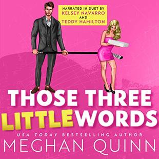 Those Three Little Words audiobook cover