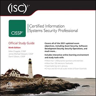 (ISC)2 CISSP Certified Information Systems Security Professional Official Study Guide 9th Edition audiobook cover