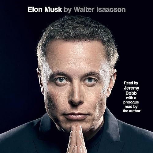 Elon Musk audiobook cover