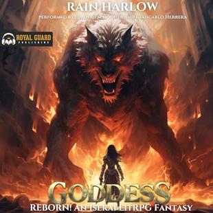 Goddess Reborn!: An Isekai LitRPG Fantasy audiobook cover