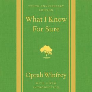 What I Know for Sure audiobook cover