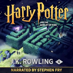 Harry Potter and the Goblet of Fire (Narrated by Stephen Fry) audiobook cover